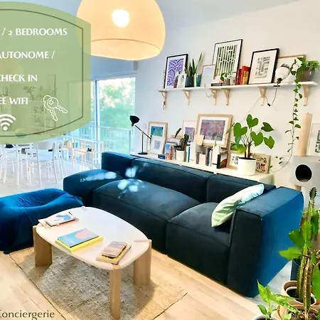 아파트 Bastide - 2 - Parking - Balcon - Free Wifi